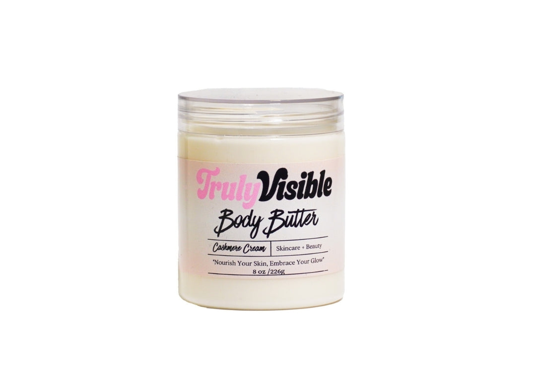 Cashmere Cream Body Butter WARM CASHMERE MUSK - SWEET VANILLA - SOFT WOODS