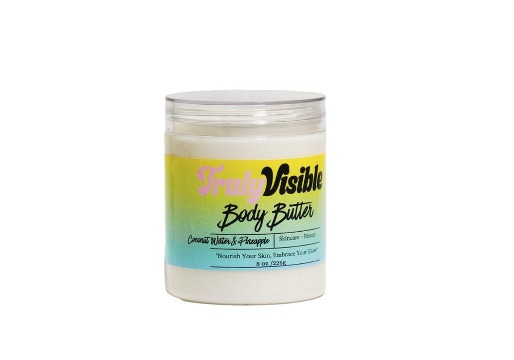 Coconut Water & Pineapple Body Butter PINEAPPLE - COCONUT - GOJI BERRY - SUGAR CANE - TONIC - SHEER MUSK