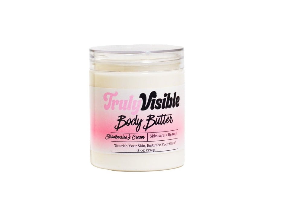 Strawberries & Cream Body Butter RIPE, JUICY STRAWBERRIES - WHIPPED CREAM