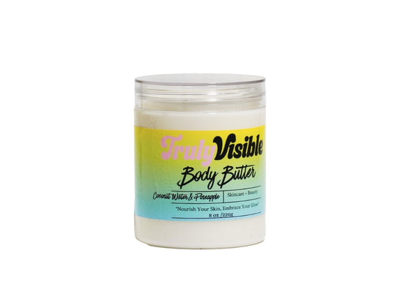 Coconut Water & Pineapple Body Butter PINEAPPLE - COCONUT - GOJI BERRY - SUGAR CANE - TONIC - SHEER MUSK