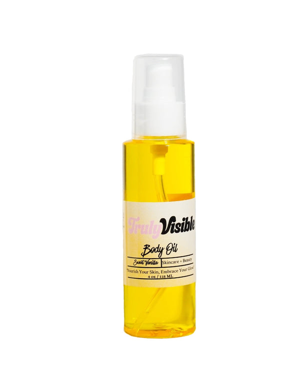 Sweet Vanilla Body Oil FRESH VANILLA BEAN - RICH CARAMEL - SOOTHING CREAM